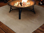 Outdoor Fire Retardant Mat/ Portable Fireproof Grill Mats 100 * 100cm by Loveliving