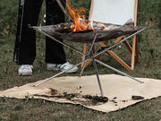 Outdoor Fire Retardant Mat/ Portable Fireproof Grill Mats 100 * 100cm by Loveliving