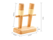 Adjustable Wooden Guitar Wall Hanger by Loveliving