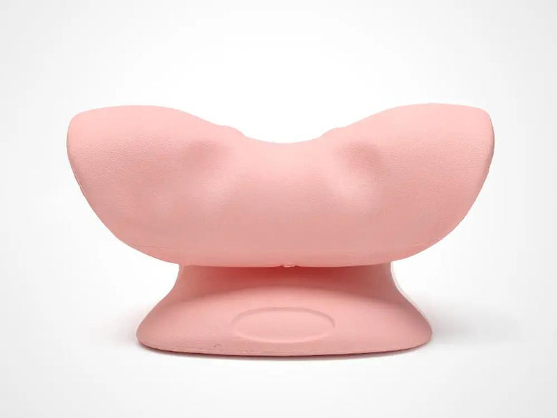 Cervical Care Neck Pillow & Stretcher -Pink by Loveliving