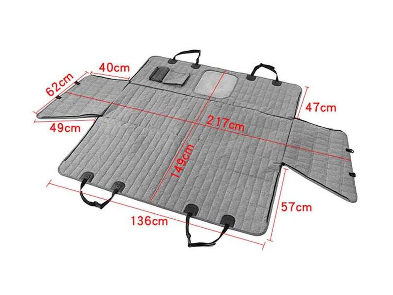 Dog Car Back Seat Protective Cover by Loveliving