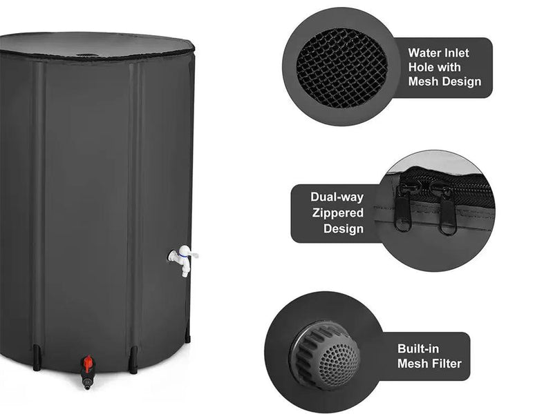Rain Water Tank Barrel - 380L by Loveliving
