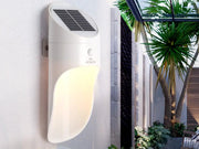 LED Solar Wall Light/Waterproof Garden Lamp-White by Loveliving