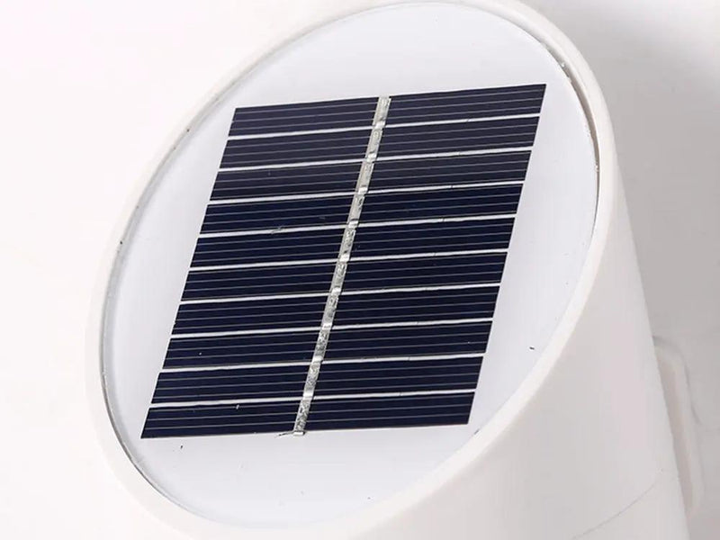 LED Solar Wall Light/Waterproof Garden Lamp-White by Loveliving