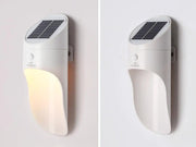 LED Solar Wall Light/Waterproof Garden Lamp-White by Loveliving