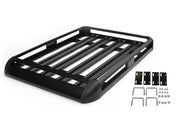 Aluminium Roof Rack Basket Tray Luggage Cargo Carrier 100*140cm by Loveliving