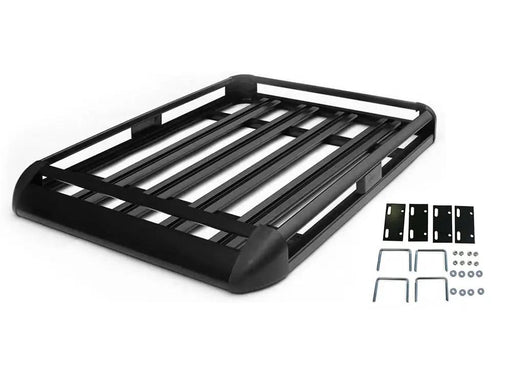 Aluminium Roof Rack Basket Tray Luggage Cargo Carrier 100*140cm by Loveliving