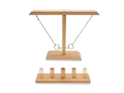 Ring Toss Tabletop Game-Natural Wood by Loveliving