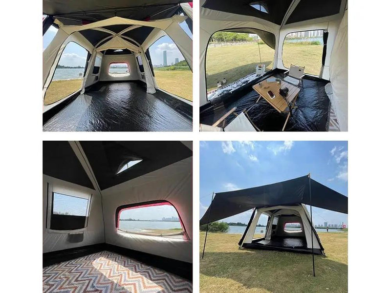 Camping tent 420*300cm/6-10 Person Large tents by Loveliving