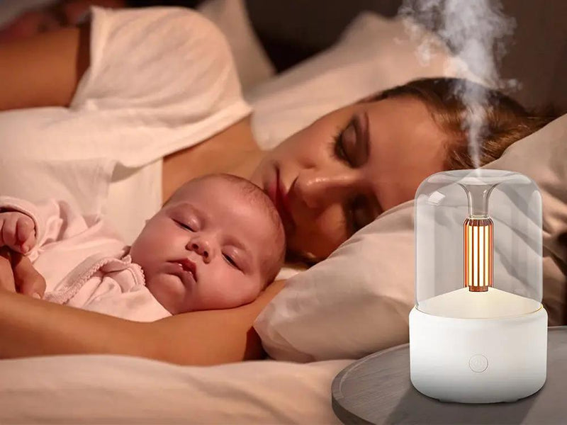 Essential oil diffuser-White by Loveliving