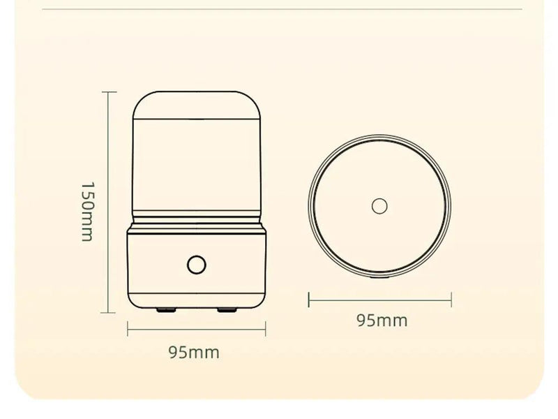 Essential oil diffuser-White by Loveliving