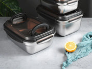 9500ml 304 Stainless Steel Food Storage Container by Loveliving