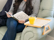 Portable Couch Arm Tray Table by Loveliving