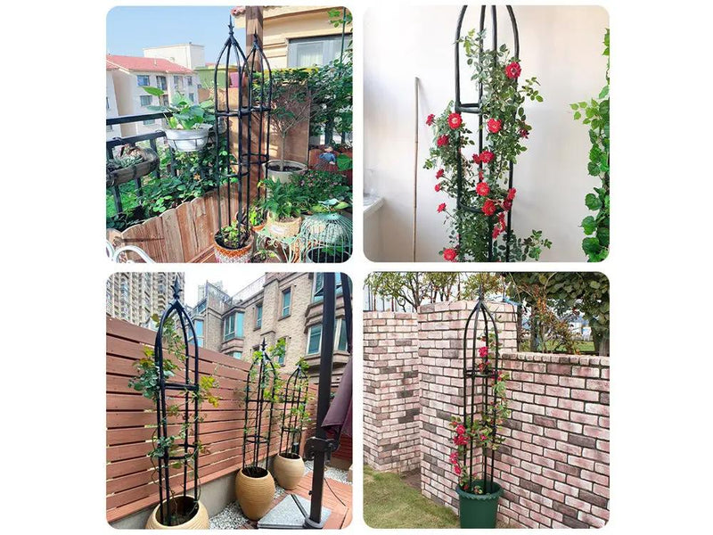 1.8M Garden Obelisks Climbing Vine Plant Flowers Rack by Loveliving