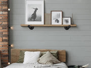 Pipe Shelf Brackets for DIY Floating Shelves-Set of 6 by Loveliving