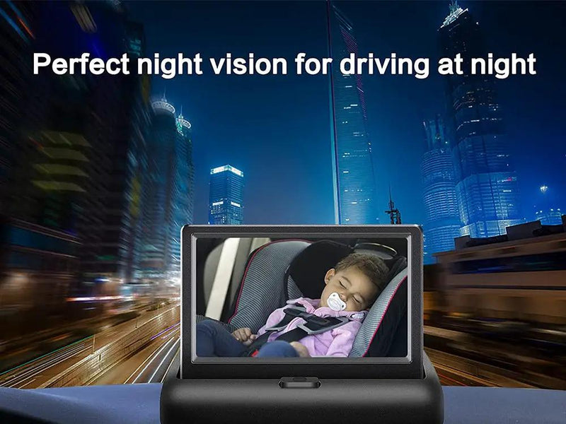 Foldable Car Baby Monitor by Loveliving