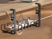 40cm Under Desk Cable Management Rack by Loveliving
