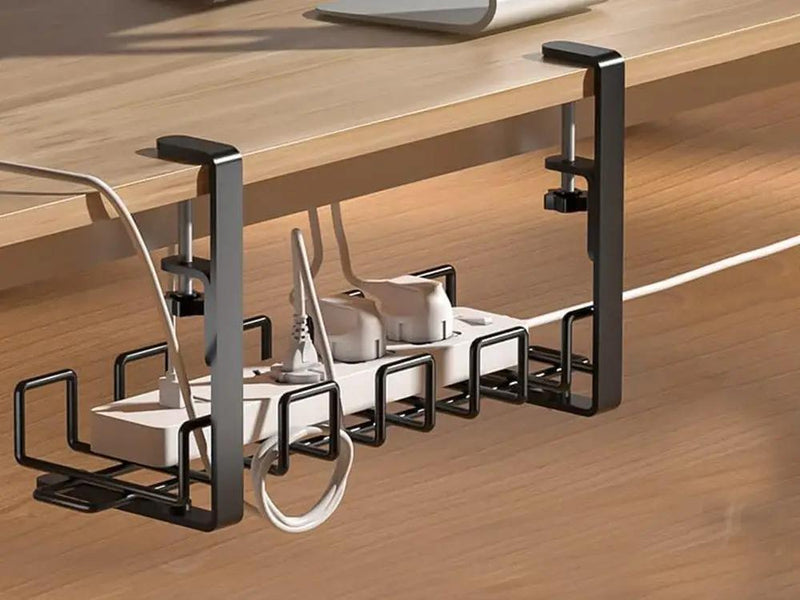 40cm Under Desk Cable Management Rack by Loveliving