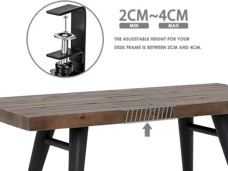 40cm Under Desk Cable Management Rack by Loveliving