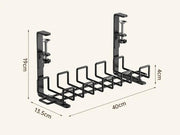 40cm Under Desk Cable Management Rack by Loveliving