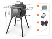 Portable Camping Wood Stove-Small by Loveliving