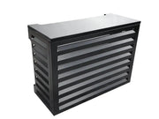 2mm Thickness Aluminium Heat Pump Cover- Black-Small by Loveliving