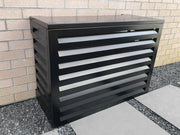 2mm Thickness Aluminium Heat Pump Cover- Black-Small by Loveliving