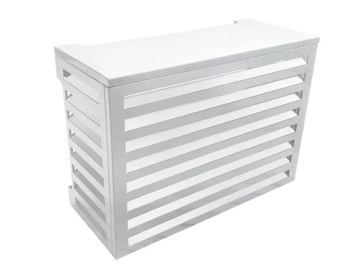 2mm Thickness Aluminium Heat Pump Cover- White-Small by Loveliving