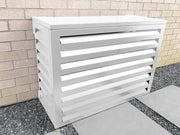2mm Thickness Aluminium Heat Pump Cover- White-Small by Loveliving