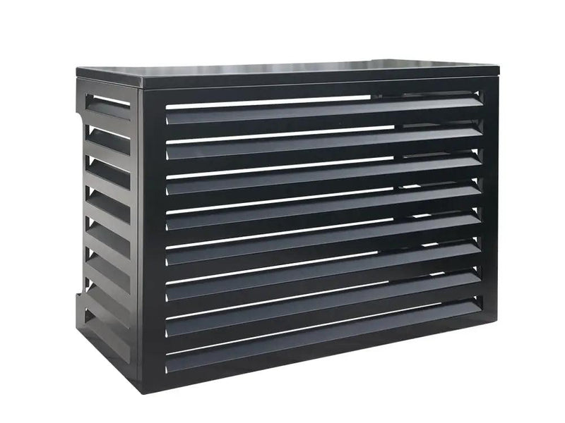 2mm Thickness Aluminium Heat Pump Cover- Black-Small by Loveliving