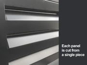 2mm Thickness Aluminium Heat Pump Cover- Black-Small by Loveliving