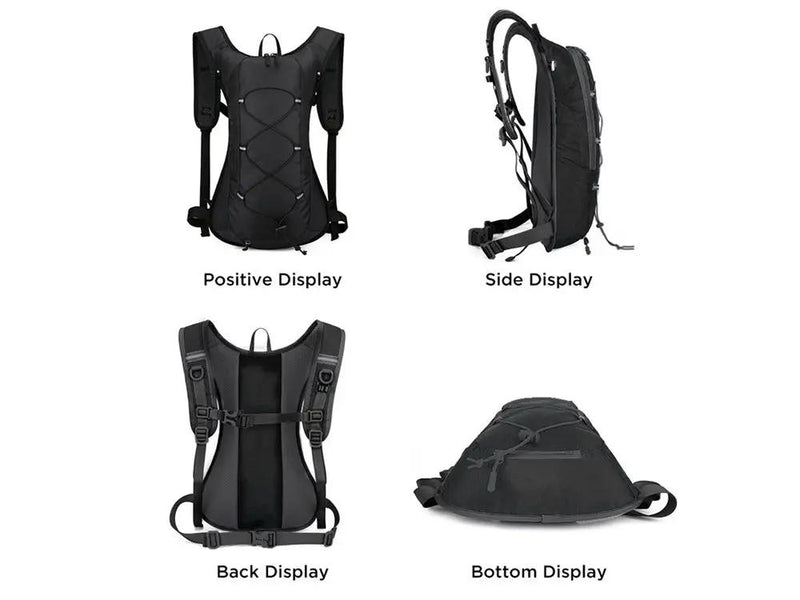Lightweight Running Hydration Backpack Bag with 2L Water Bladder by Loveliving