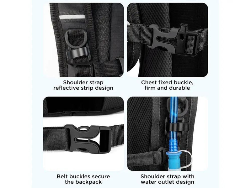 Lightweight Running Hydration Backpack Bag with 2L Water Bladder by Loveliving