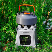 Widesea Portable Camping Wood Stove - Foldable Outdoor Cooking Stove for Camping & Hiking by Mead's Supply & Equipment Outfitters limited