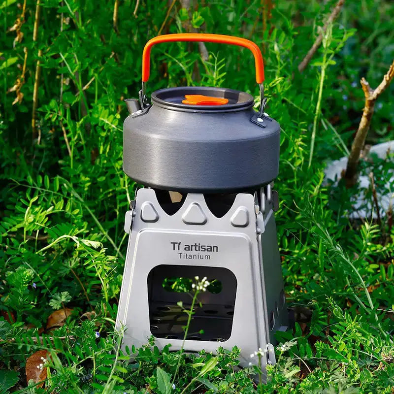 Widesea Portable Camping Wood Stove - Foldable Outdoor Cooking Stove for Camping & Hiking by Mead's Supply & Equipment Outfitters limited