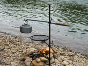 Heavy Duty Swivel Campfire Cooking Grill Grate by Loveliving