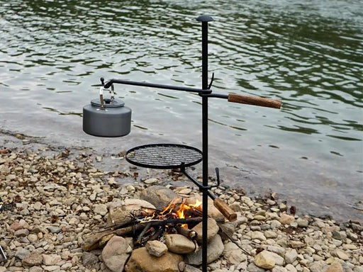 Heavy Duty Swivel Campfire Cooking Grill Grate by Loveliving
