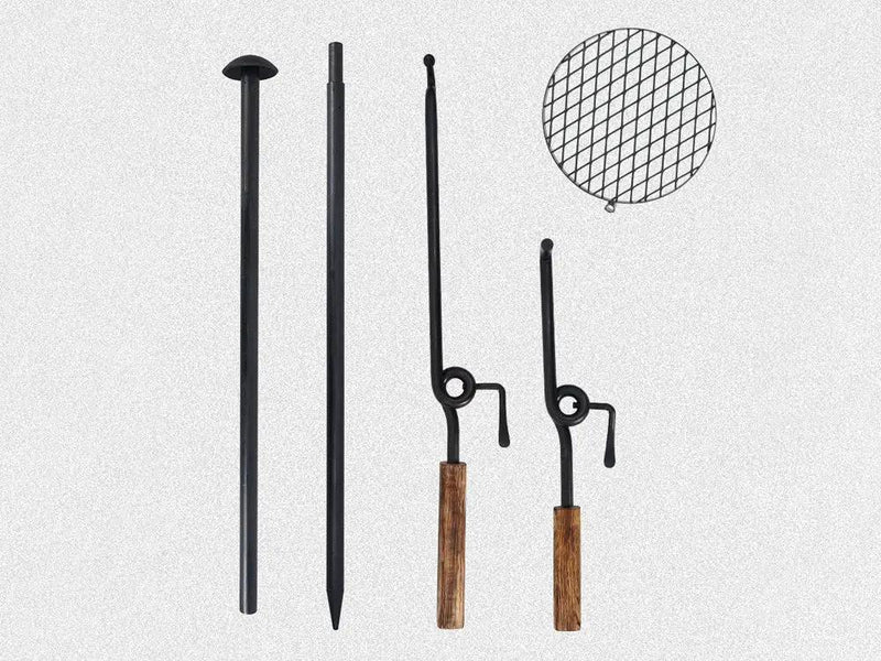 Heavy Duty Swivel Campfire Cooking Grill Grate by Loveliving