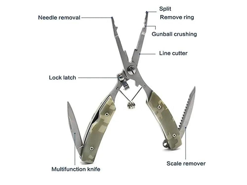 2PCS Stainless Steel Fishing plier set by Loveliving
