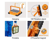 120w Portable Led Work Solar Light by Loveliving