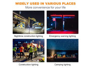 120w Portable Led Work Solar Light by Loveliving