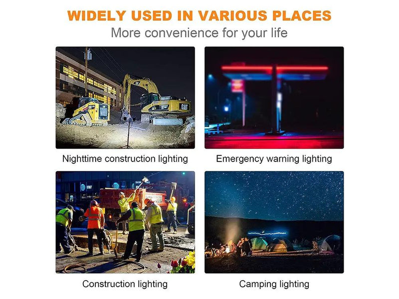 120w Portable Led Work Solar Light by Loveliving