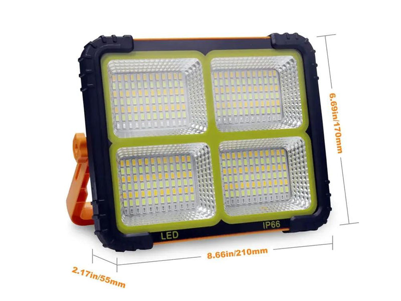 120w Portable Led Work Solar Light by Loveliving