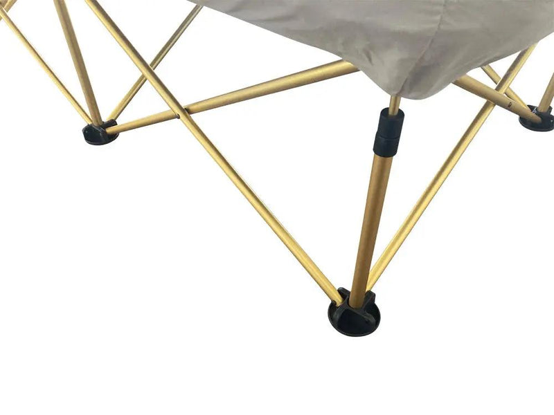 Folding Camping Bed with Inflatable Air Mattress and Carry Bag-Queen by Loveliving