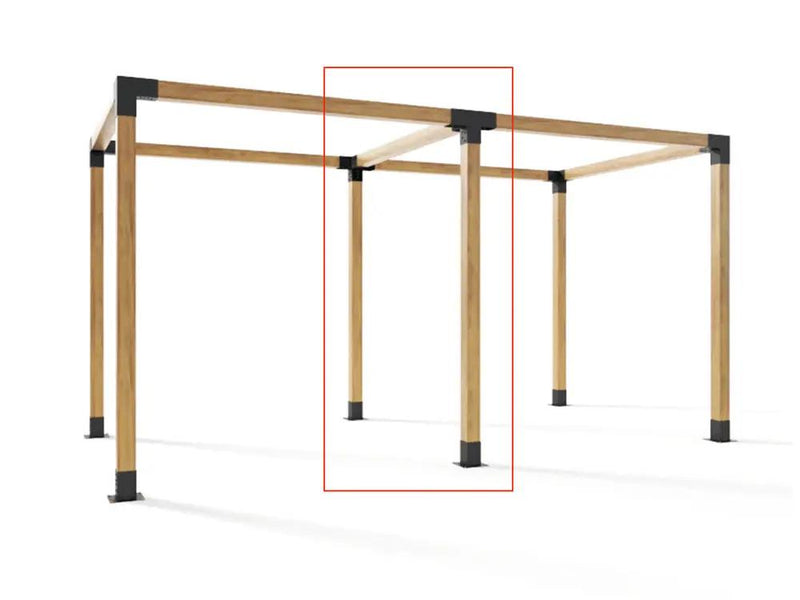 4-Way Pergola DIY Bracket Kit by Loveliving