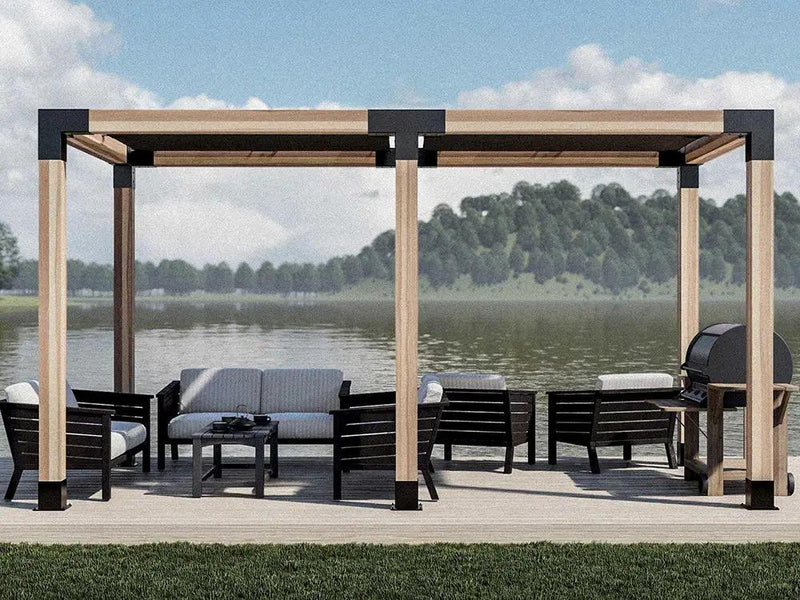 4-Way Pergola DIY Bracket Kit by Loveliving