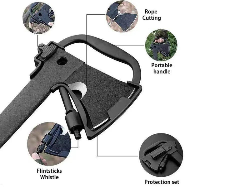 Multi-function Camping Axe by Loveliving