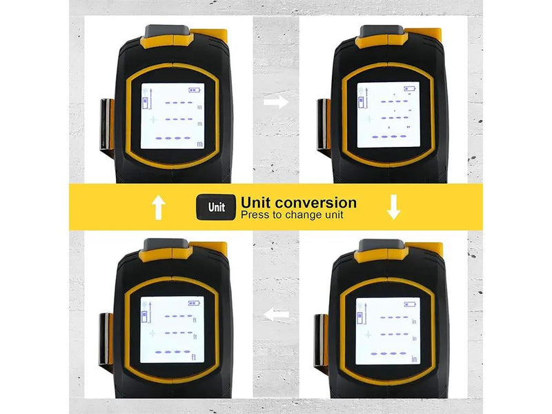 3 in 1 Digital Laser Distance Meters with LCD Display by Loveliving