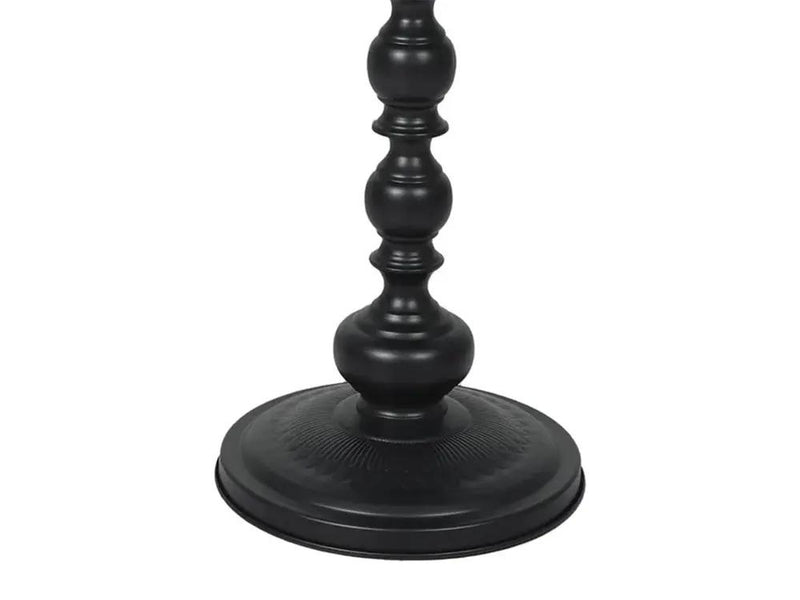 Vintage Iron Side Table-Black by Loveliving