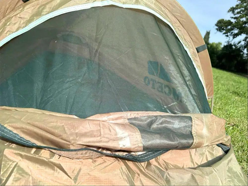 Ultralight 1 Person Waterproof Bivvy Tent - Earth brown by Loveliving